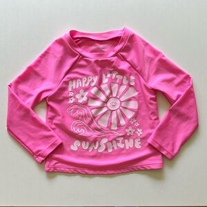 Toddler Girl: Long Sleeve Rash Guard